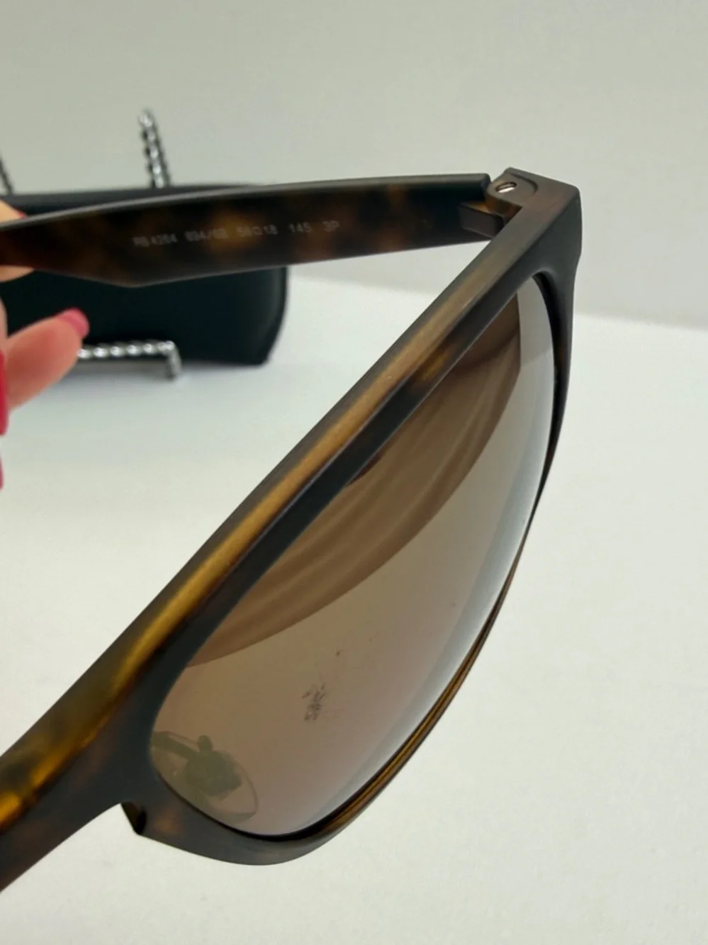 Ray-Ban Brown Tortoiseshell Frame Sunglasses with Brown Lenses